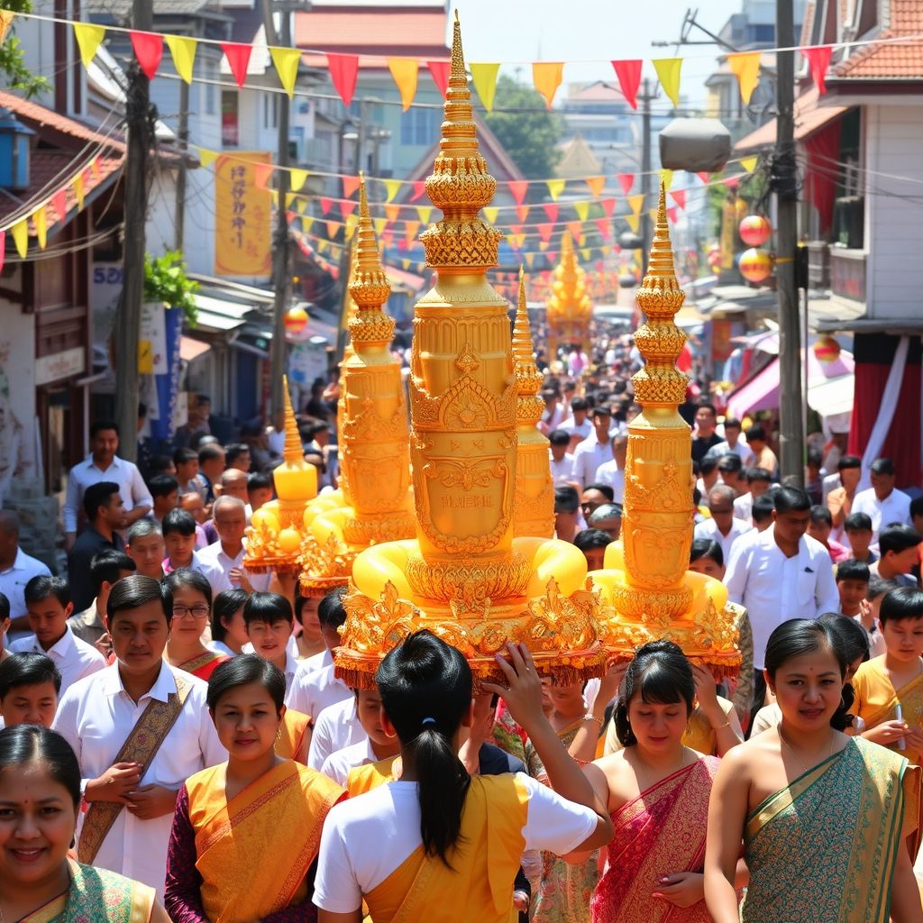 ประเพณีแห่เทียนพรรษา คือ